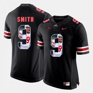 Pictorial Fashion #9 Black Devin Smith OSU Jersey For Men's 527077-246