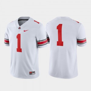 For Men OSU Jersey Game White College Football #1 471082-500