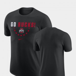 Basketball Team OSU T-Shirt Black For Men's 640911-406