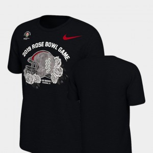 Helmet 2019 Rose Bowl Bound Black OSU T-Shirt Mens 500419-671