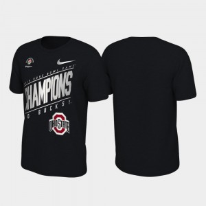 Locker Room 2019 Rose Bowl Champions OSU T-Shirt For Men's Black 160849-647