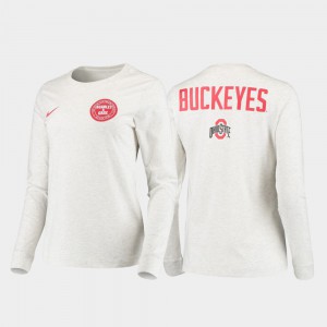 Rivalry OSU T-Shirt For Men White Statement Long Sleeve 274878-577
