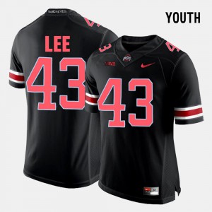 #43 Black Kids Darron Lee OSU Jersey College Football 853903-835