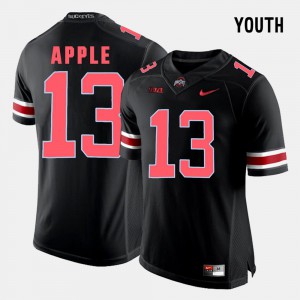 For Kids Black Eli Apple OSU Jersey #13 College Football 697098-644