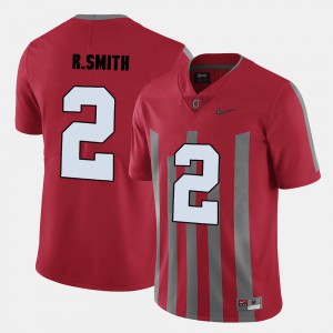 Red #2 College Football Rod Smith OSU Jersey For Men's 784753-791