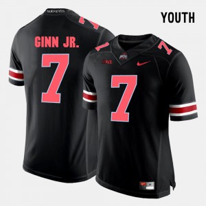 College Football #7 Kids Ted Ginn Jr. OSU Jersey Black 368334-238