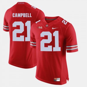 Men Scarlet Parris Campbell OSU Jersey #21 Alumni Football Game 526347-382