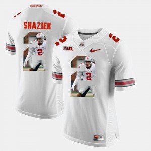 Ryan Shazier OSU Jersey #2 Pictorial Fashion White For Men's 235119-645